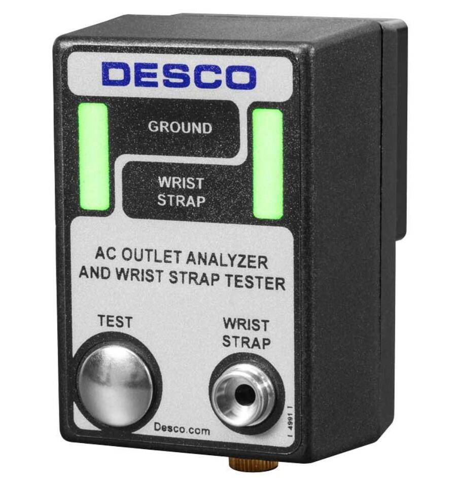 DESCO 98133電源插座和手腕帶測試儀DESCO 98134 AC Outlet Analyzer and Wrist Strap Tester