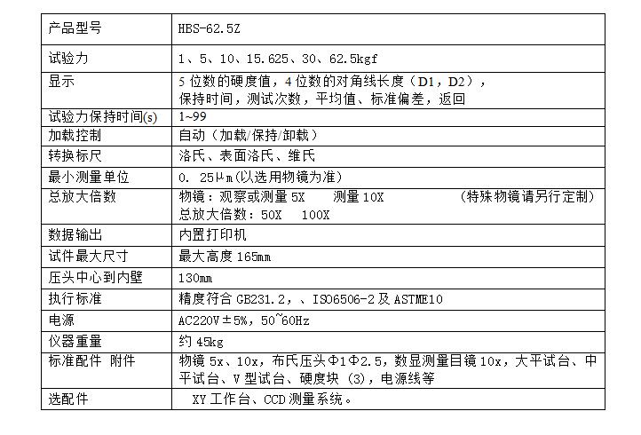 HBS-62.5Z數(shù)顯自動(dòng)轉(zhuǎn)塔小負(fù)荷布氏硬度計(jì)