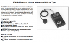 濱松C6080-02紫外線(xiàn)強(qiáng)度計(jì)