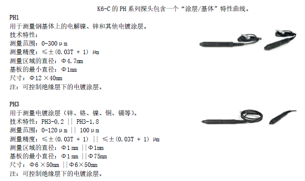 K6-C鐵上電鍍鎳層測厚儀